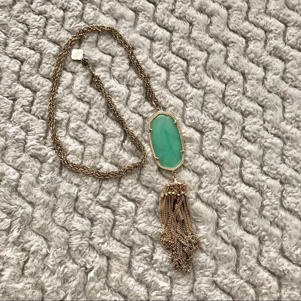 Kendra Scott Rayne Necklace in Chalcedony